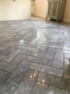 Limestone Kitchen Floor Cleaning Portsmouth Hampshire