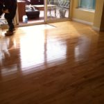 Wood floor cleaning polishing maintenance West Sussex