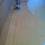 Limestone bathroom vanity top cleaner cleaning polishing sealing Brighton Hove East Sussex
