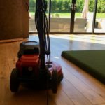 Wood floor cleaning waxing buffing polishing Horsham West Sussex