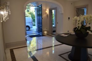 Limestone floor cleaning cleaners polishing sealing Romsey Portsmouth Southampton Eastleigh Worthing Crawley Redhill Shoreham Hampshire West Sussex