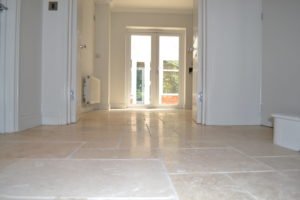 Travertine floor cleaners polishing sealing services Woking Guildford Godalming Leatherhead Surrey