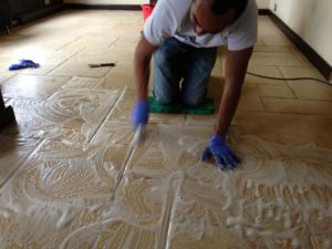 Travertine floor cleaners cleaning Henfield West Sussex East Sussex Hampshire Surrey Kent