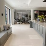 Limestone floor cleaning polishing sealing Esher Weybridge Woking Cobham Surrey