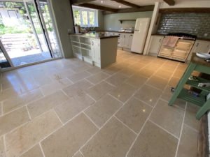 Limestone floor cleaning polishing sealing Redhill Walton on the hill Tadworth Banstead Surrey