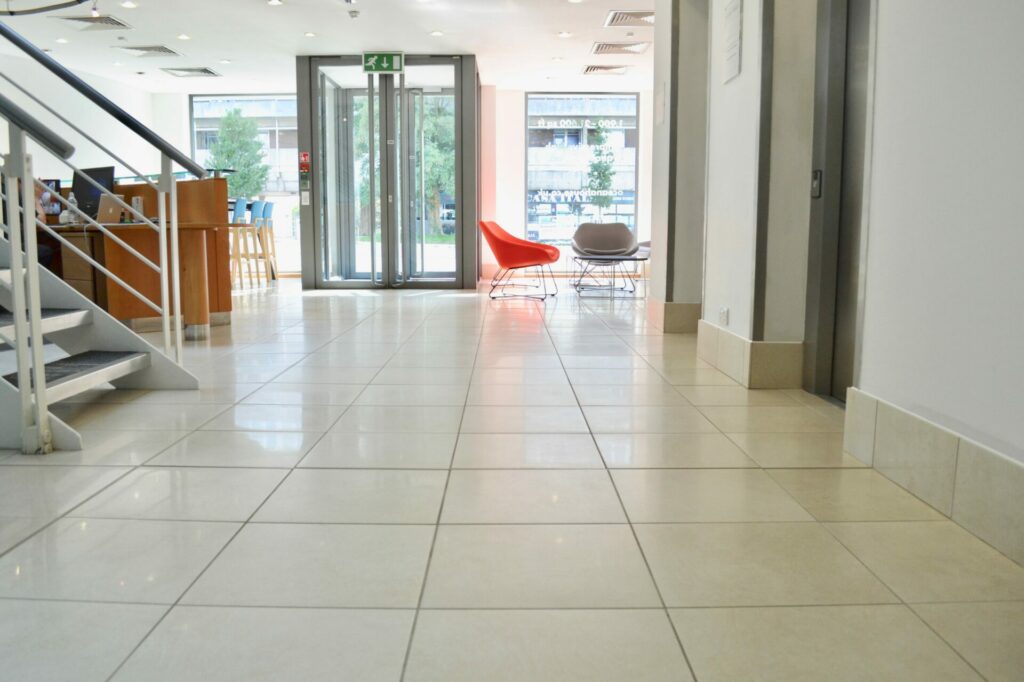 Limestone floor tile cleaners cleaning polishing restoration sealing services Brighton Eastbourne Woking Guildford Worthing Crawley Surrey Sussex Hampshire Kent
