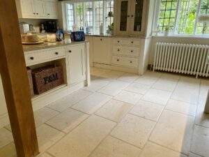 Limestone tile floor cleaners cleaning services in Billingshurst Cranleigh Godalming Horsham