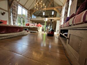 Wood floor cleaning buffing waxing maintenance services company Petworth Midhurst Petersfield Billingshurst Chichester